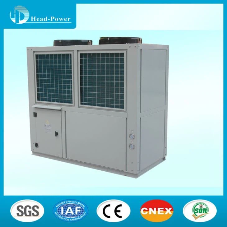 100 KW Hotel Used Air Cooled Water Chiller Scroll Compressor